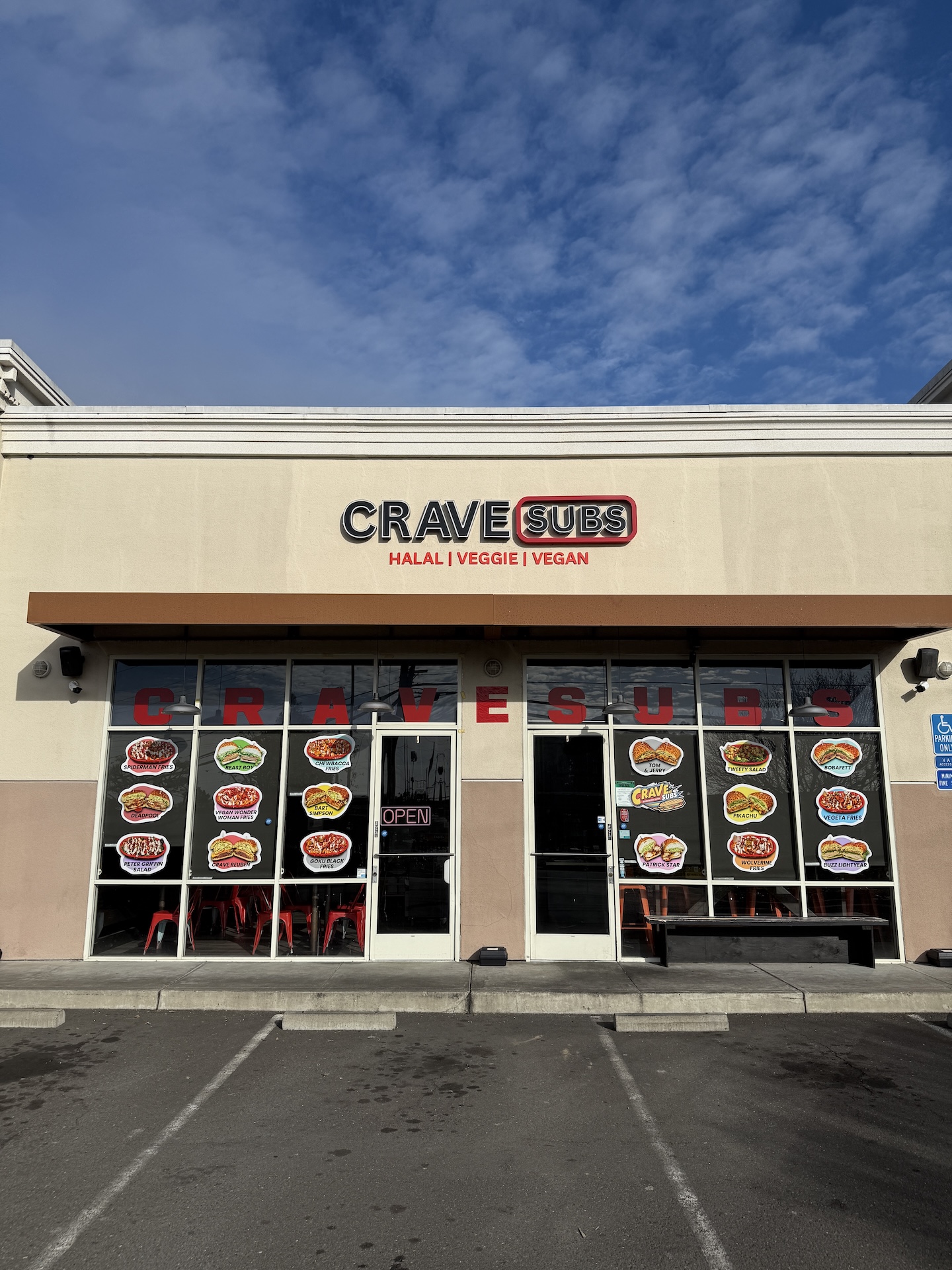 Crave Subs — Hayward exterior