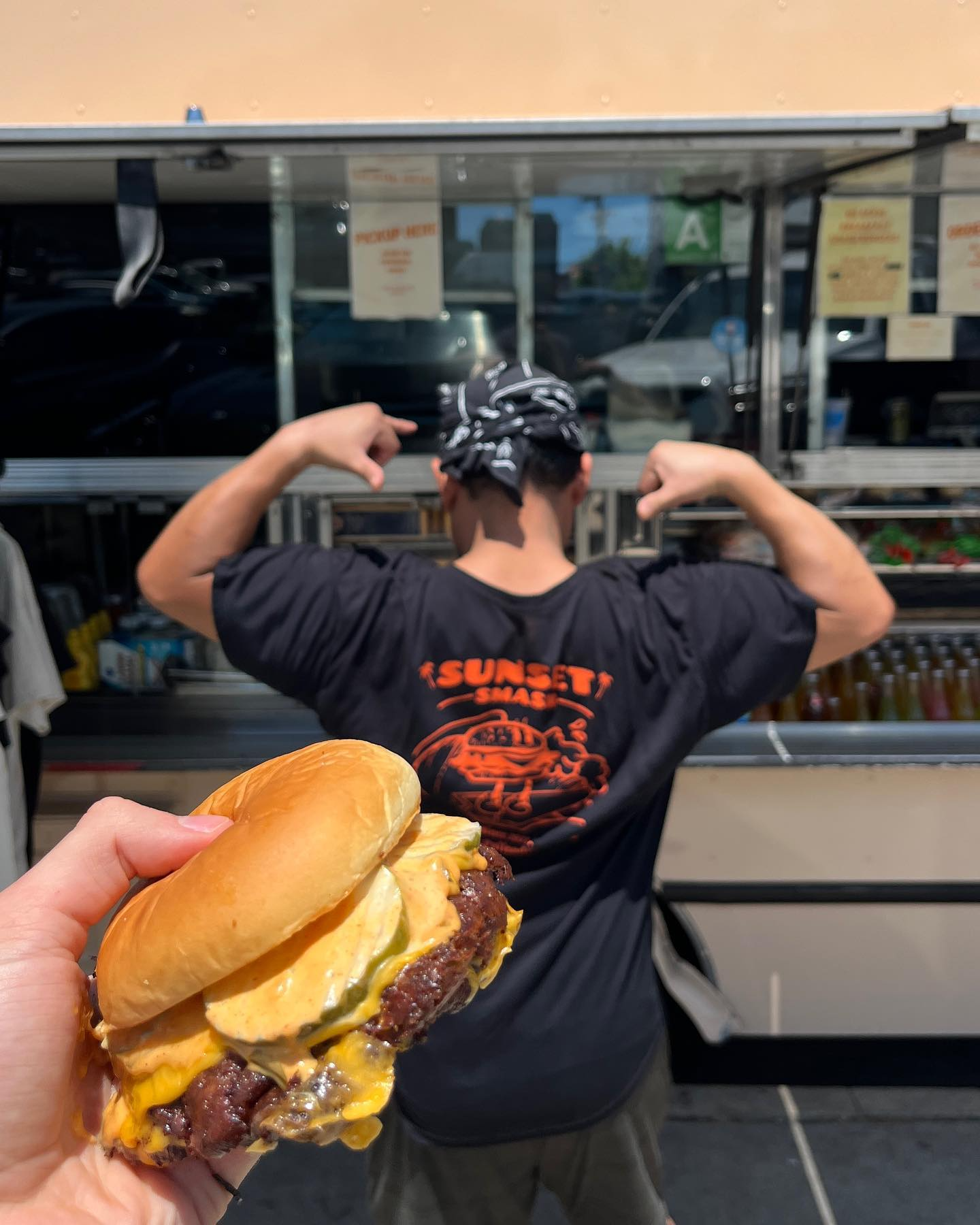 Sunset Smash food truck catering around Los Angeles