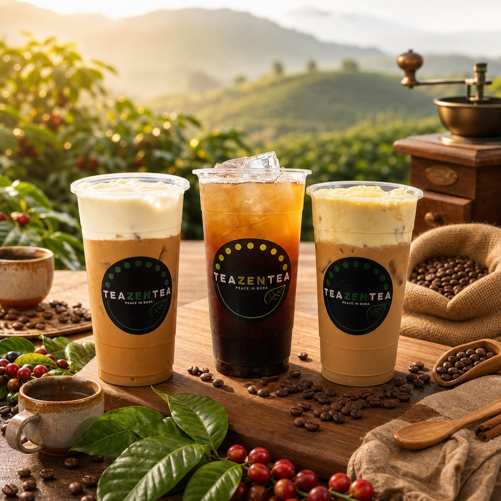 Premium tea drinks