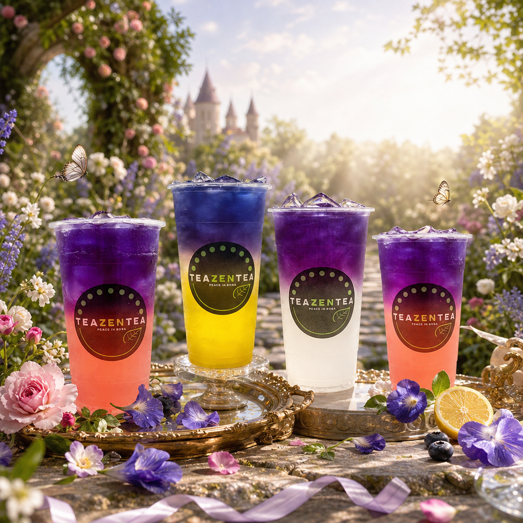 Premium tea drinks